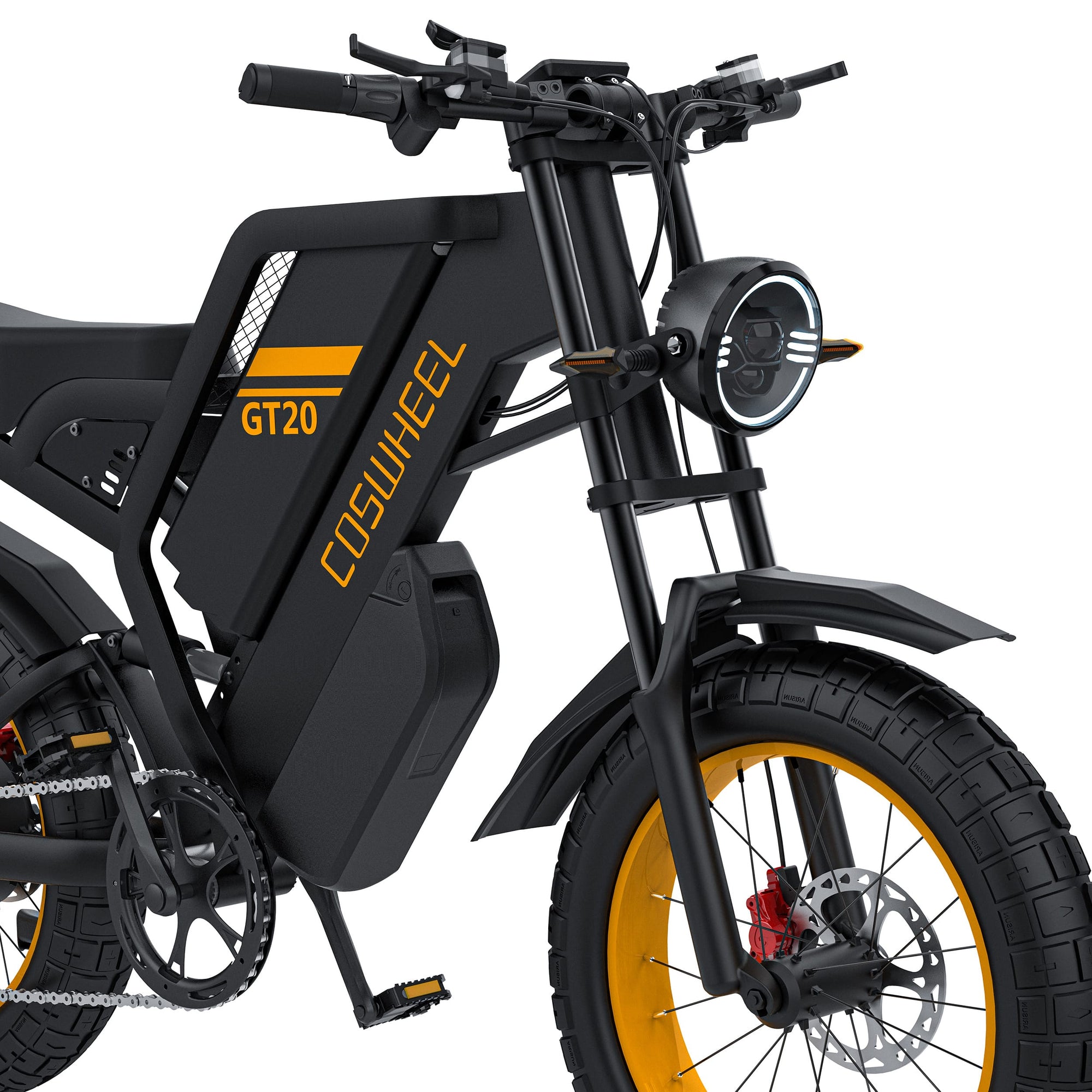 COSWHEEL GT20 MAX EBIKE | 60V Dual Batteries Bike | E Bike Motorcycles